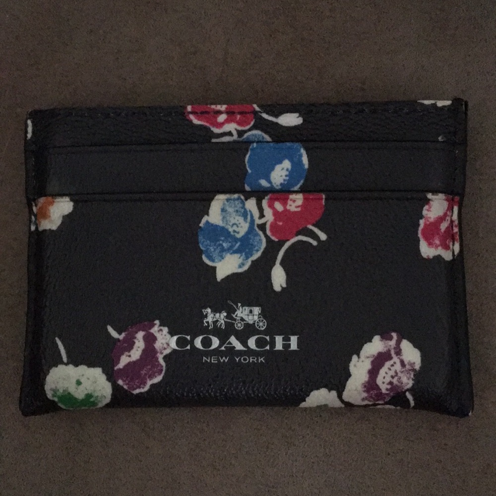 Coach card holder